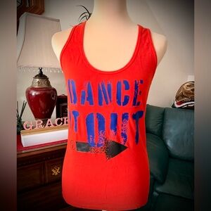Zumba Fitness Red Dance Tank Top
